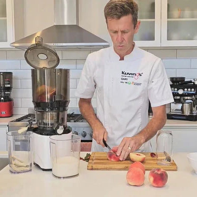 Strawberry Peach Cashew Milk with Chef Gary Dowse