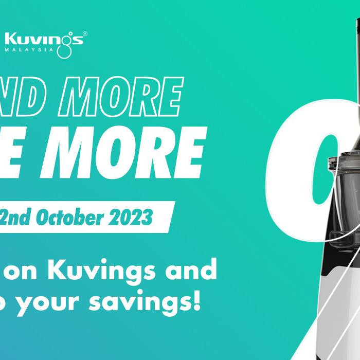 "Spend More Save More" Campaign - Kuvings.my