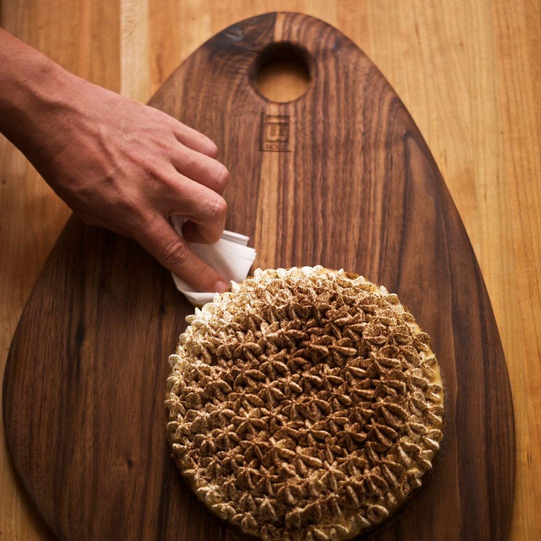 Tri-Angels Serving Platter / Cutting Board - Kuvings.my