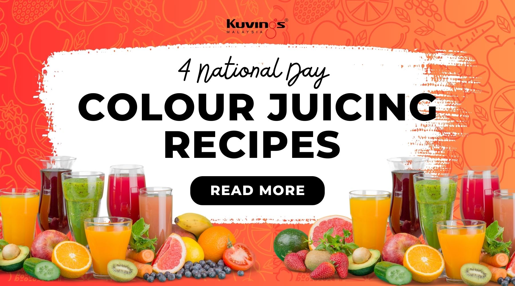 4 National Day Colour Juicing Recipes