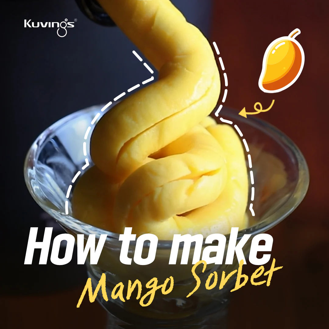 Home-Made Mango Sorbet