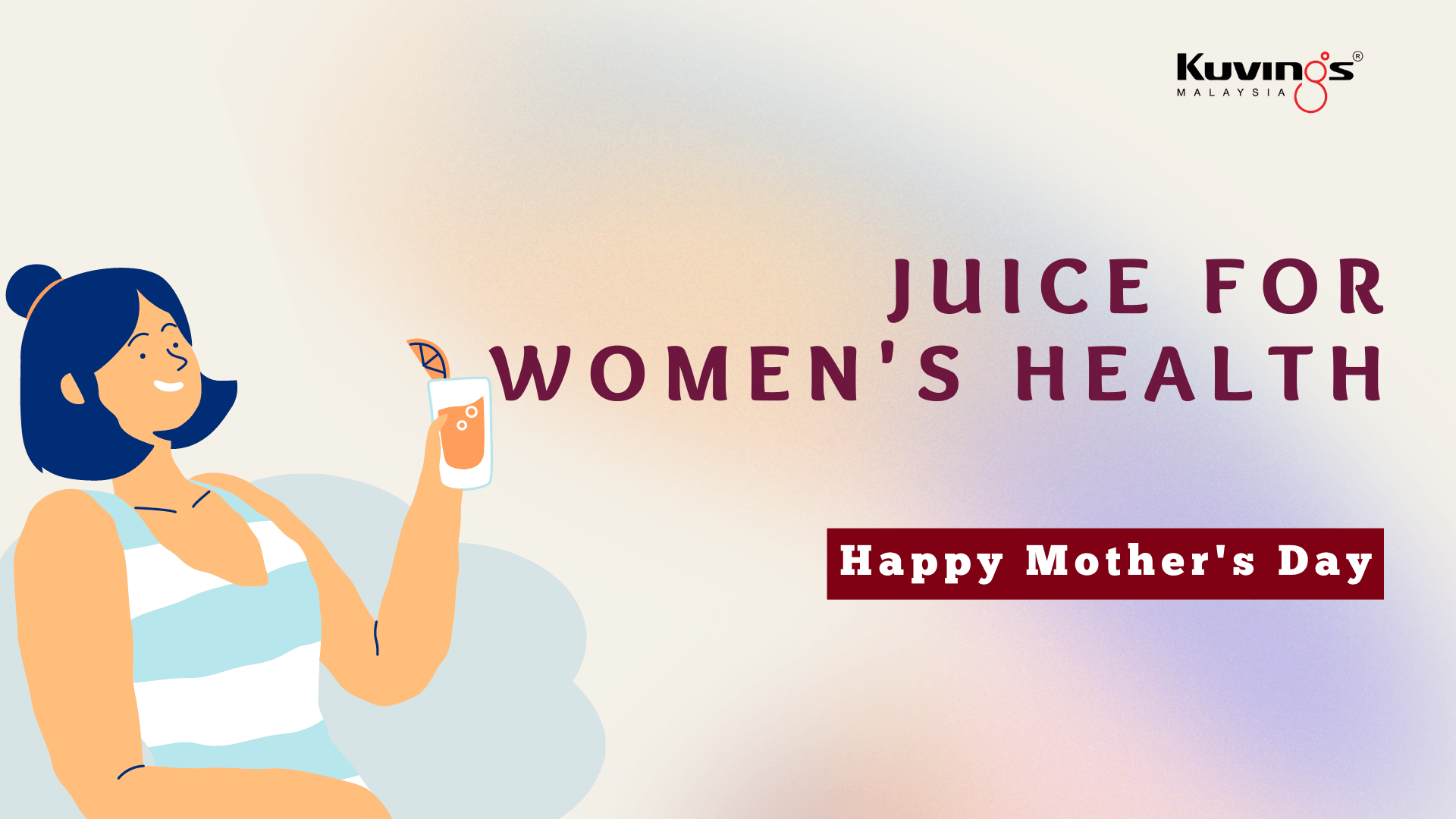Juice For Women's Health - Kuvings.my