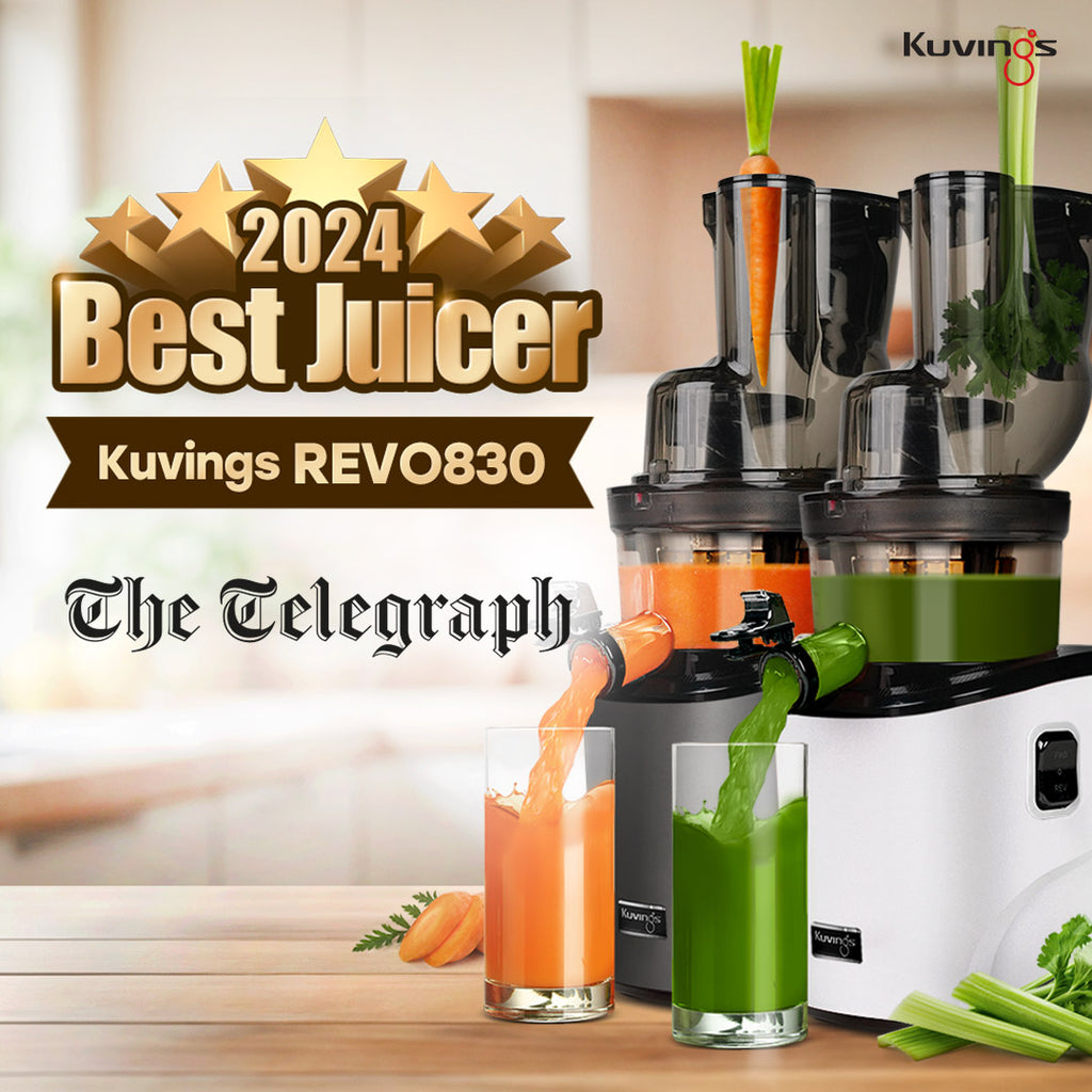 The Telegraph selects the REVO830 as the “BEST OVERALL” juicer of 2024. - Kuvings.my