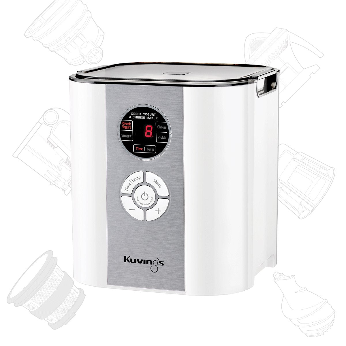 Best Greek Yoghurt & Cheese Maker | Kuvings Malaysia