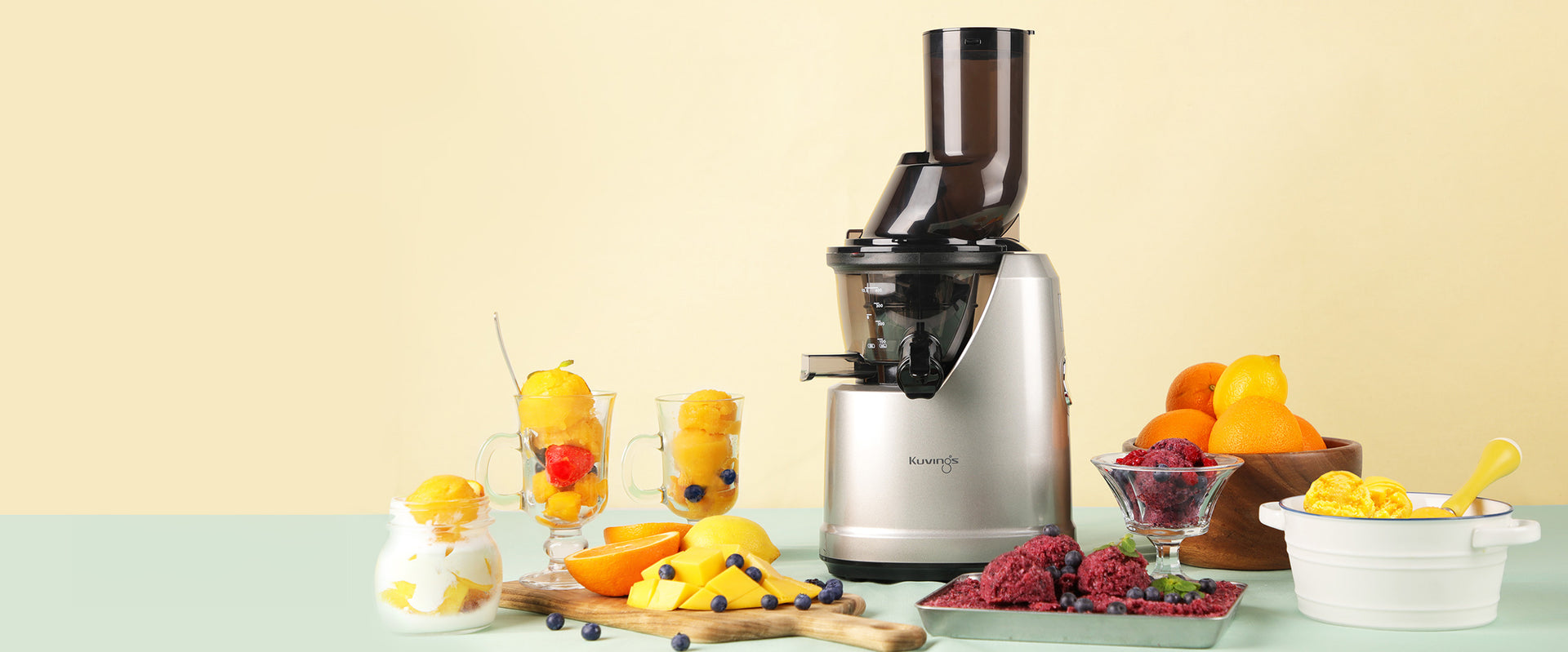 Kuvings B1700 Best Entry Level 77mm Big Mouth Slow Juicer Kuvings.my