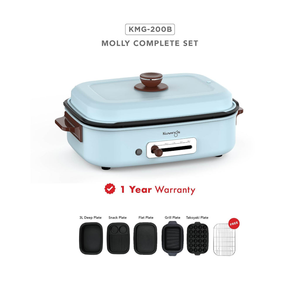 "Molly" Multi-Function Cooker Complete Set - Kuvings.my