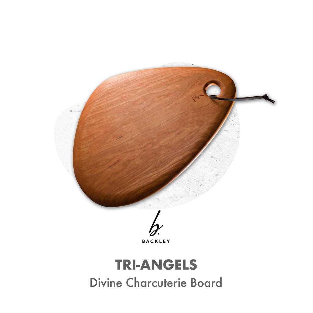 Tri-Angels Serving Platter / Cutting Board - Kuvings.my