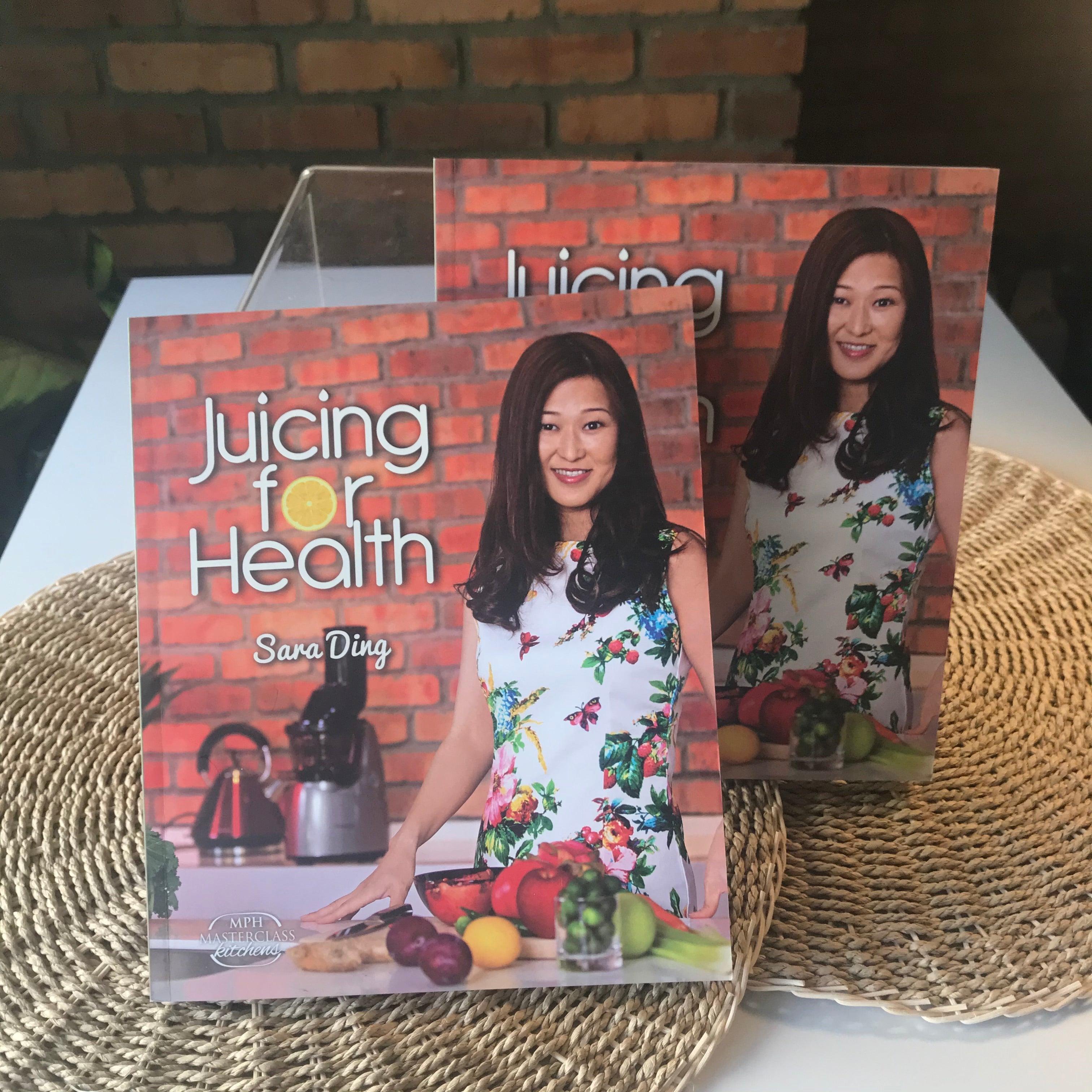 Sara Ding Juicing for Health Recipe Book - Kuvings.my