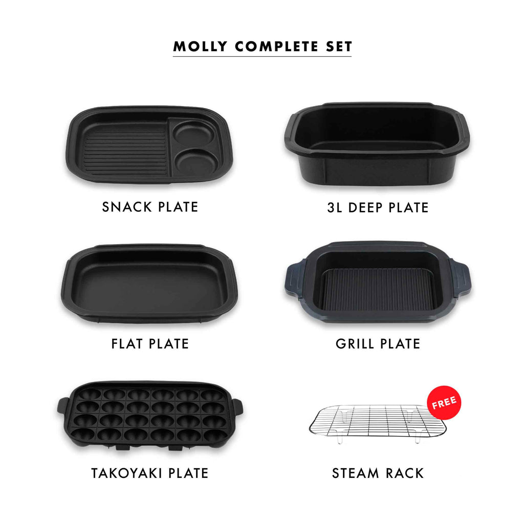 "Molly" Multi-Function Cooker Complete Set - Kuvings.my